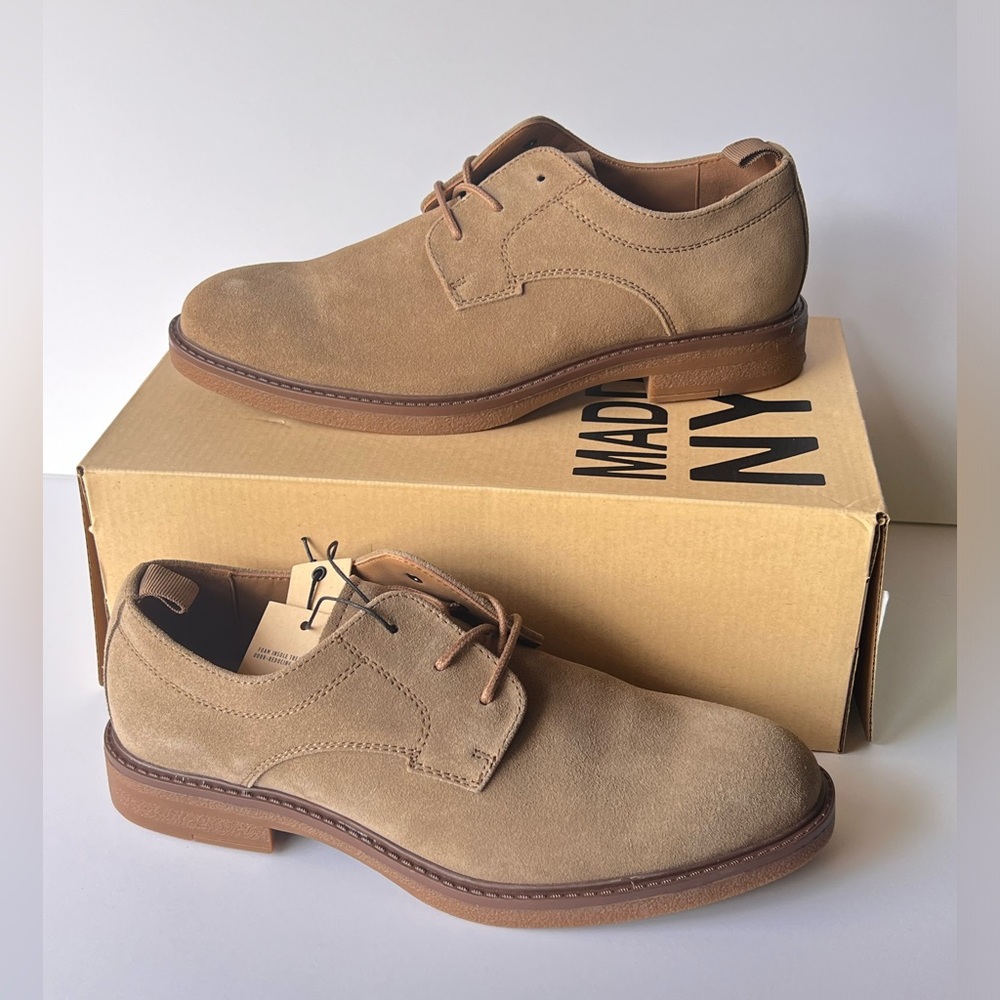 NWT Madden NYC Terry Taupe/Tan Dress Shoes Comfort Foam Insoles Men’s Size 8